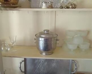 Vintage serving pieces