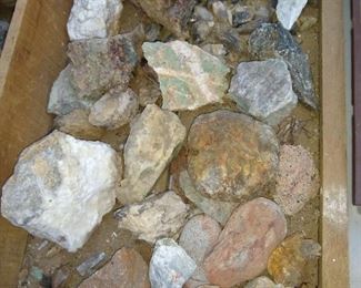 Dad's rock collection