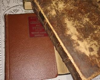 Very old books mid 1800s up to 1940s.