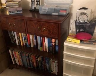 Cabinet, Books, CD's