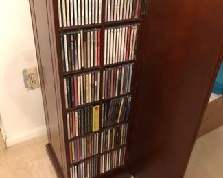 CD's, Storage Cabinet
