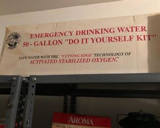 Emergency Drinking Water System Kit