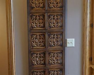 Decorative wooden carved piece  6' x 20"