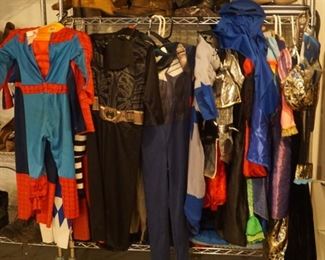 We have over 20 boys and Girls costumes