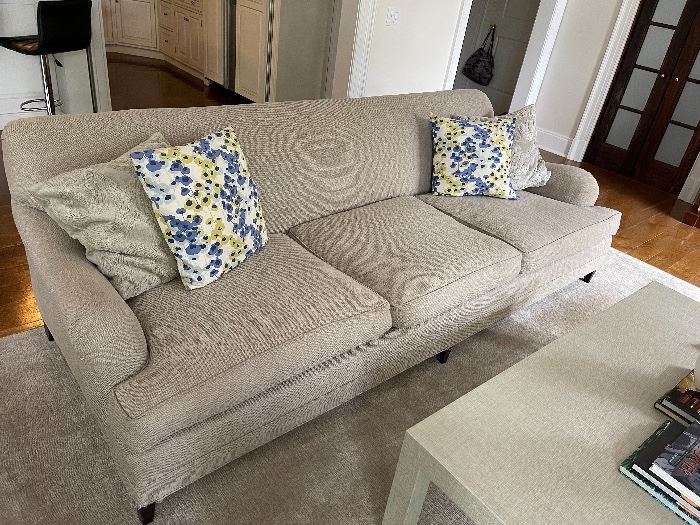 Oversized sofa 9ft - 4 ft deep