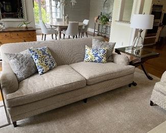 Oversized sofa 7’2