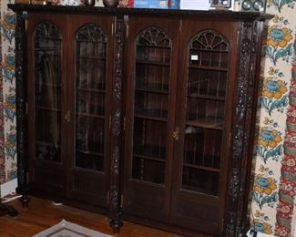 Carved Bookcase