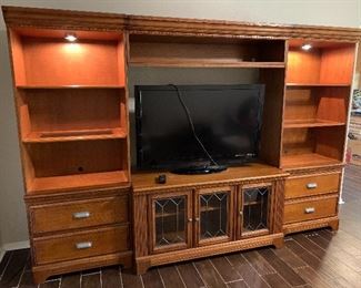 Ashley furniture entertainment center! Like new!