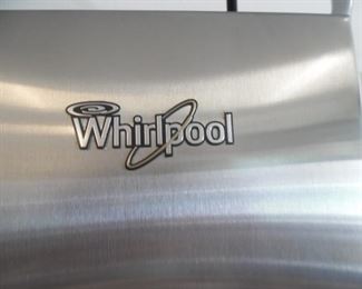 2014 Whirlpool, Stainless Steel, 2 Door Fridge