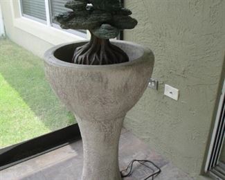 Henri Studio, Concrete Fountain with Waterfall