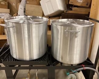 Large Stainless Steel Pots
