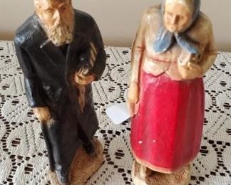 Hand carved figurines