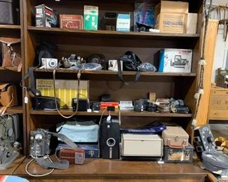 Vintage cameras 