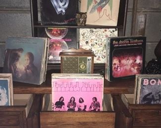 Vinyl: Deep Purple, ? On the Border,  The Moody Blues, Doobie Brothers, Friiid Pink & Metamorphosis, 