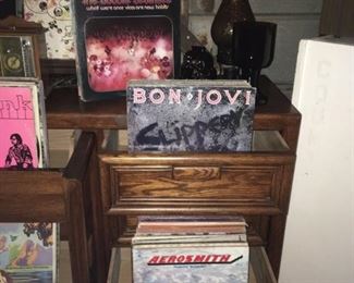 The Doobie Brothers, Bon Jovi, Aerosmith just to name a few Vinyls.