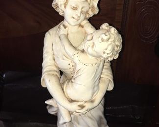 Mother & Child Statuette