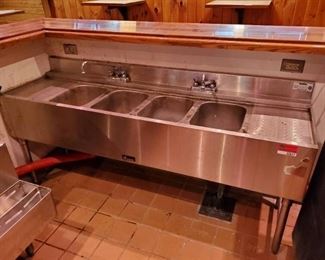Krown 4 Bay Bar Sink KB-21-64C