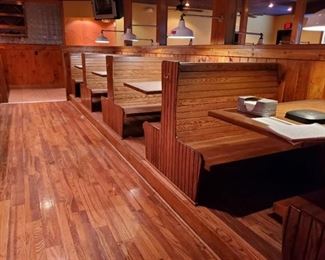 (4) Booths With Tables