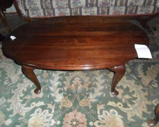 Queen Ann style coffee table