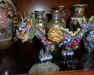 Cool Cloisonne dragon