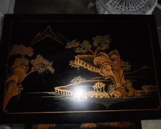 Top of Asian style nesting tables