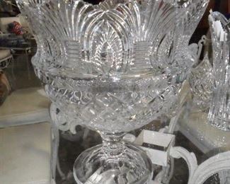 Large Crystal Fruit Bowl