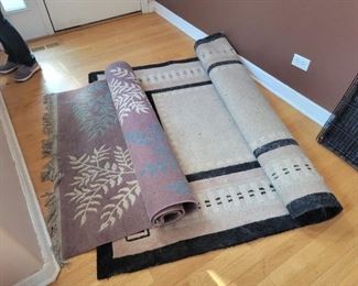 Rectangular rugs