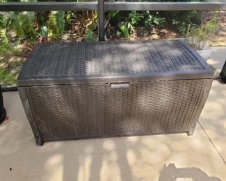 Matching outdoor storage chest
