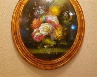 This is a wall hanging that was purchased quite a few years ago in Italy