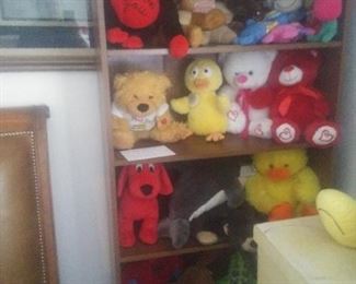 Lots of stuffed animals