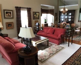 Living Room: Welcome to this beautiful home! This is just a sampling of the quality furnishings found throughout this home. Closer photos follow.