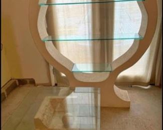 ETAGERES PLASTER stone vintage $700