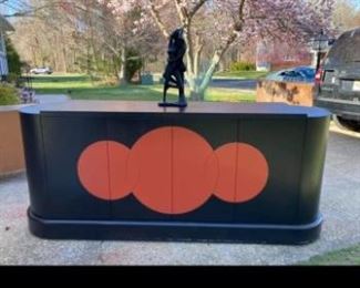 Post modern credenza buffet $700