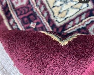 Incredible silk area rug $750