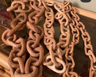 Wooden chains $200 all 3