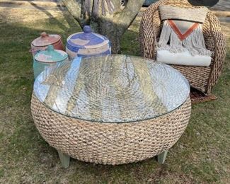 Rope coffee with glass $350