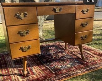 Mid Century small desk $150