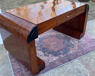 Art deco desk high lacquer $450