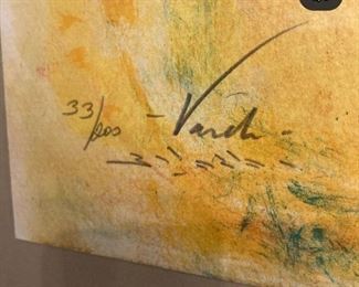 Art signed numbers $200