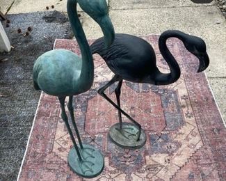 Metal huge flamingos $150
And I have others