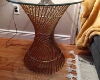 Mid Century end gilded gold $200