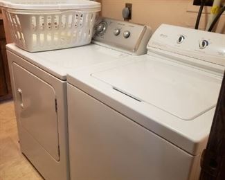 Washer and dryer