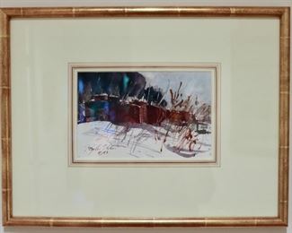 Original Watercolor Ray Ellis