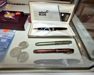 Mont Blanc Fountain pen & others
