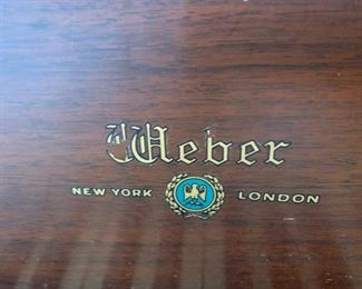 27. Weber Baby Grand Piano & Bench 20391 (46")