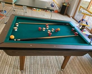 68. Miniature Pool Table