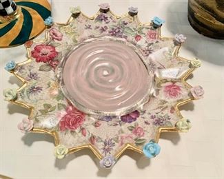 Mackenzie-Childs Decorative Plate