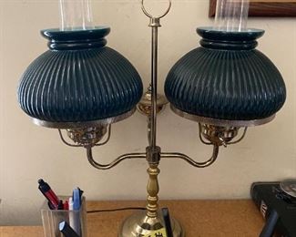 converted oil lamps