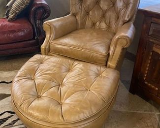 leather arm chair 