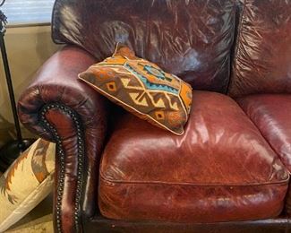 Leather sofa